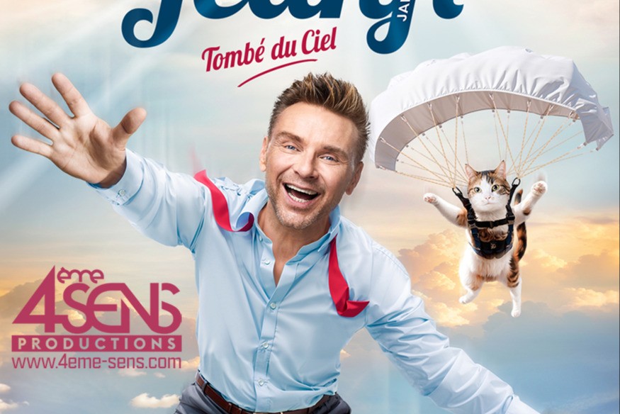 Humour : Jeanfi Janssens « Tombe du Ciel » à L'Espace Étincelle de Bergerac !